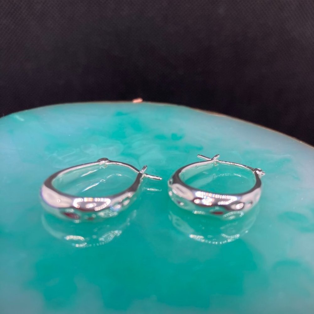 Silver Dangle Earring - Picture 7 of 12
